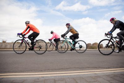 Women cycling Getty Images 993711826