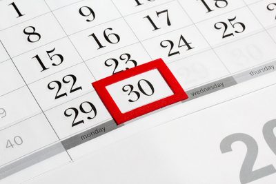 Calendar page Getty Images 491448425