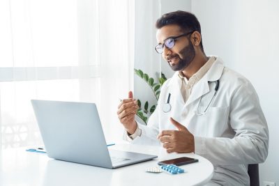 Telemedicine physician Getty Images 1329697243