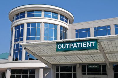 Outpatient entrance Getty Images 135877746