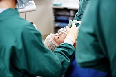 Female pt under anesthesia Getty Images 510072468