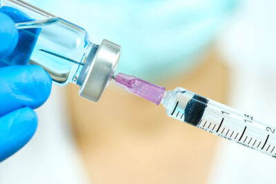 Vaccination syringe Getty Images 1408154664